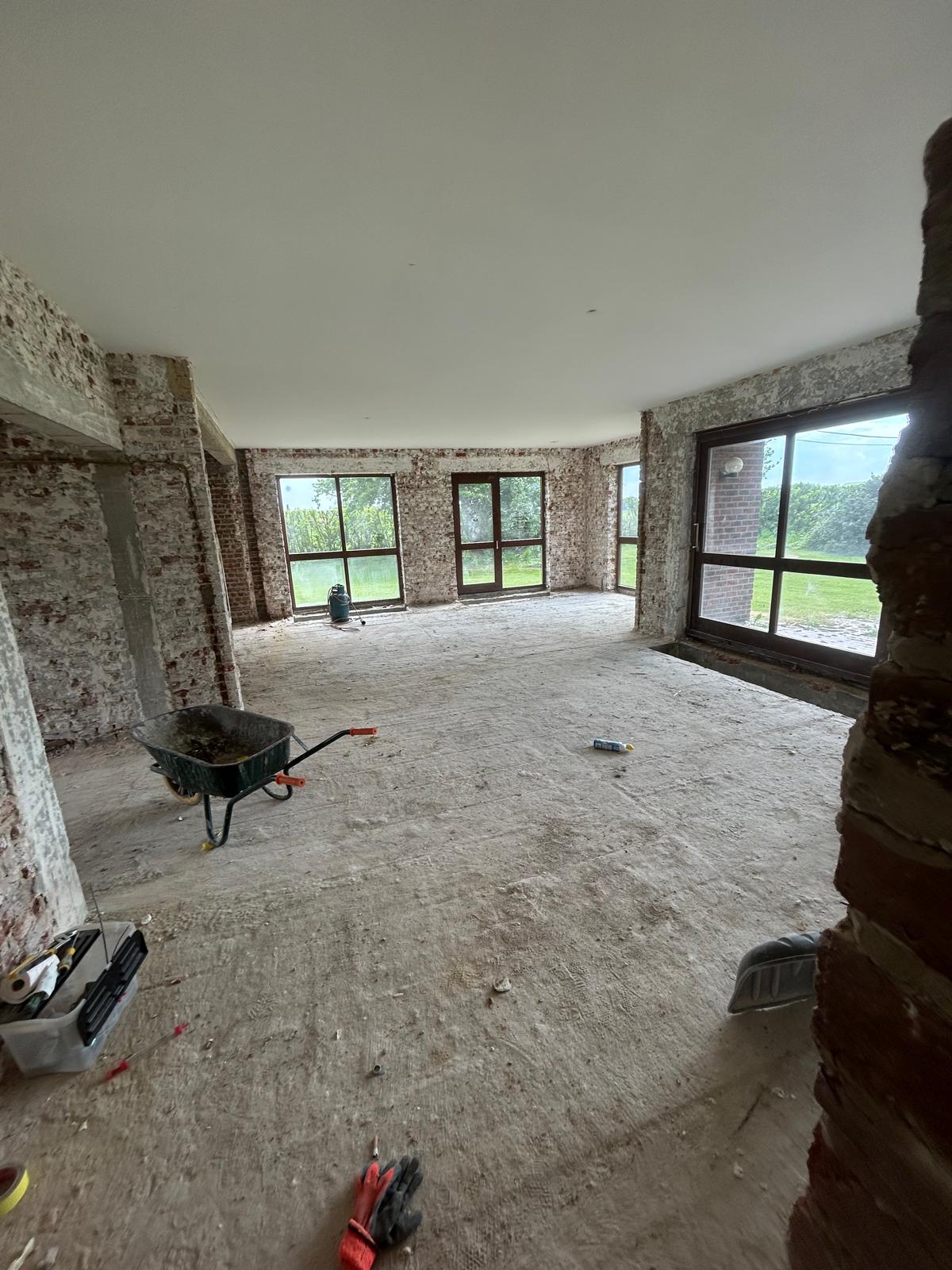 Afbraak- en renovatiewerken